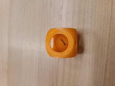 cube with 1 on sphere